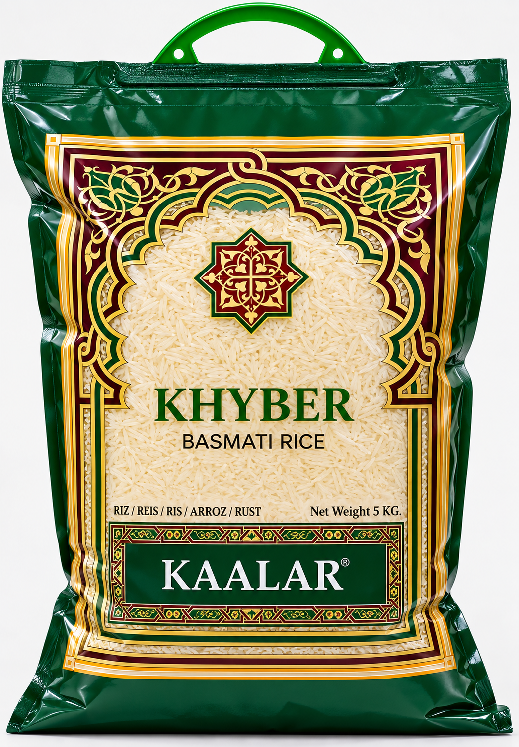 Arroz basmati premium kheyber 5 kilo